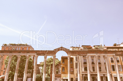 Colonne di San Lorenzo, Milan vintage