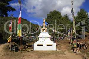 Old small stupa in Nepal