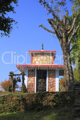 Old small stupa in Nepal