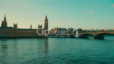 Big Ben, Westminster and Houses of Parliament by the Golden Hour