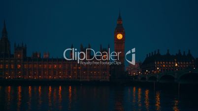 Big Ben, Westminster and Houses of Parliament by Dawn