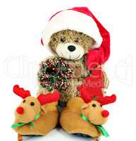 teddy-bear Santa Claus