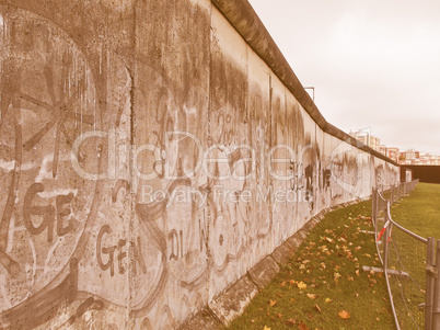 Berlin Wall vintage