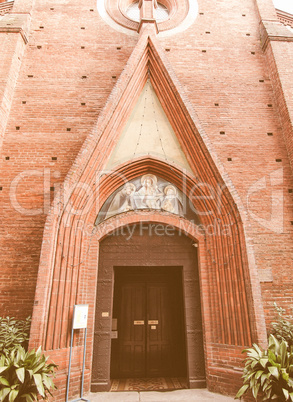 San Domenico Church, Turin vintage