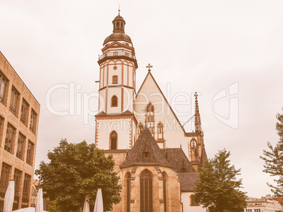 Thomaskirche Leipzig vintage