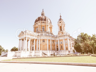 Basilica di Superga, Turin, Italy vintage