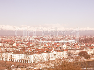 Turin view vintage