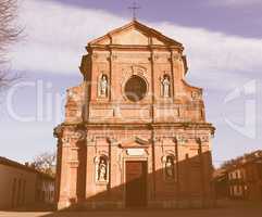 San Pietro Apostolo church, Brusasco vintage