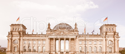 Reichstag in Berlin vintage