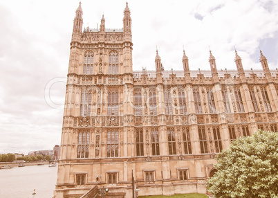 Houses of Parliament vintage Houses of Parliament vintage