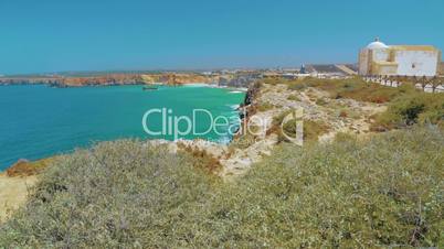 Wide View of the Sagres Cape in Portugal