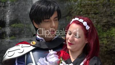 Prince Kisses Maiden Cosplay