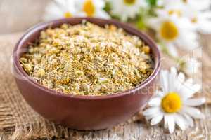 Dry chamomile