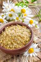 Dry chamomile