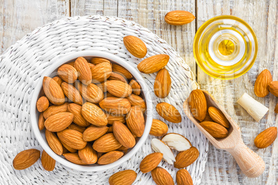 Almond oil