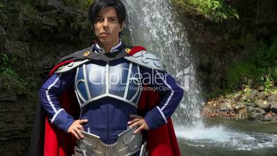 Confident Cosplay Male Prince