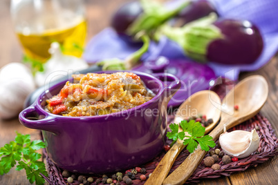 eggplant puree