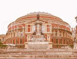 Royal Albert Hall London vintage