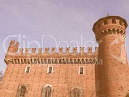 Castello Medievale, Turin, Italy vintage