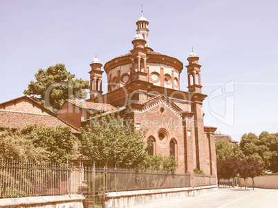 Sant Eustorgio church, Milan vintage