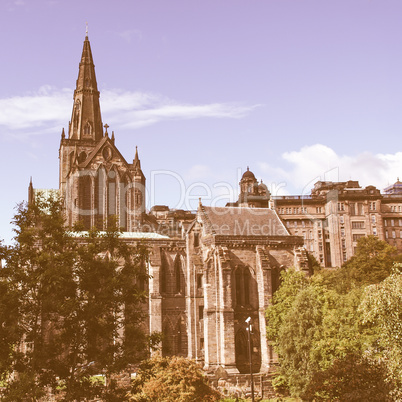 Glasgow cathedral vintage