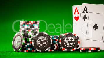 chips and two aces