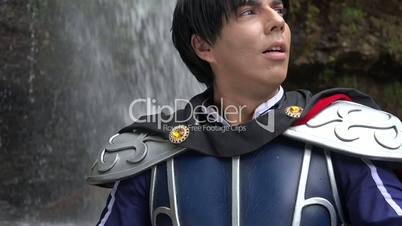 Heroic Prince In Cosplay Costume