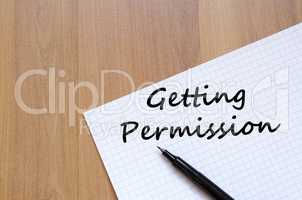 Getting permission write on notebook