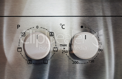 buttons on a cooker