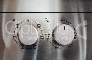 buttons on a cooker