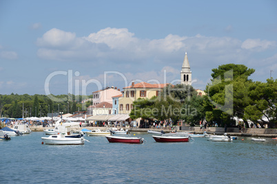 Küste bei Fazana, Istrien, Kroatien