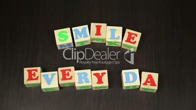 Smile Every Day, The animation of the cubes, Full HD
