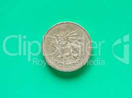 GBP Pound coin - 1 Pound