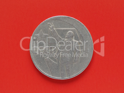 Russian CCCP coin