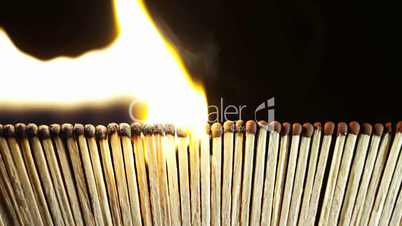 Burning Matches in the Dark