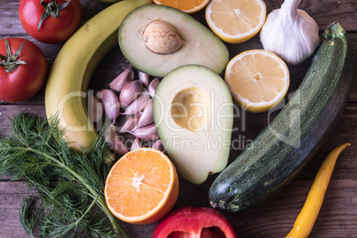 fruits and vegetables