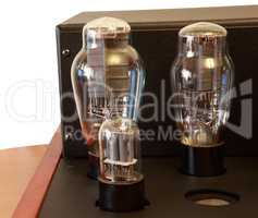 vacuum tube amplifier at day