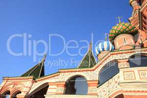 blessed  Basil cathedral at day