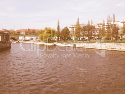 River Spree, Berlin vintage