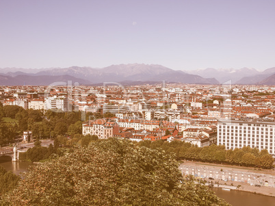 Turin view vintage