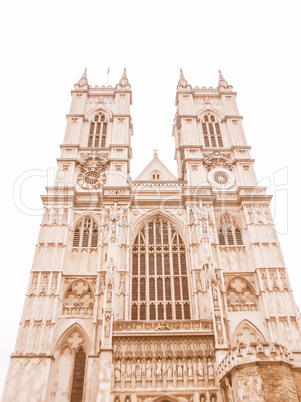 Westminster Abbey vintage