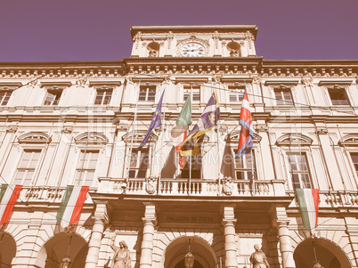 Palazzo di Citta, Turin vintage