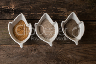 few types of spices