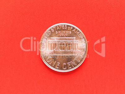 Dollar coin - 1 cent