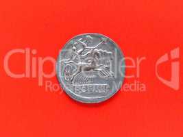 Ancient roman coin
