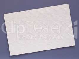 Blank paper tag label