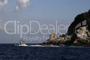 view of the capri coast