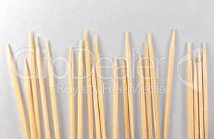 Toothpicks on paper