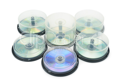 Boxes with DVD disc