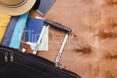 Suitcases and luggage for business travel